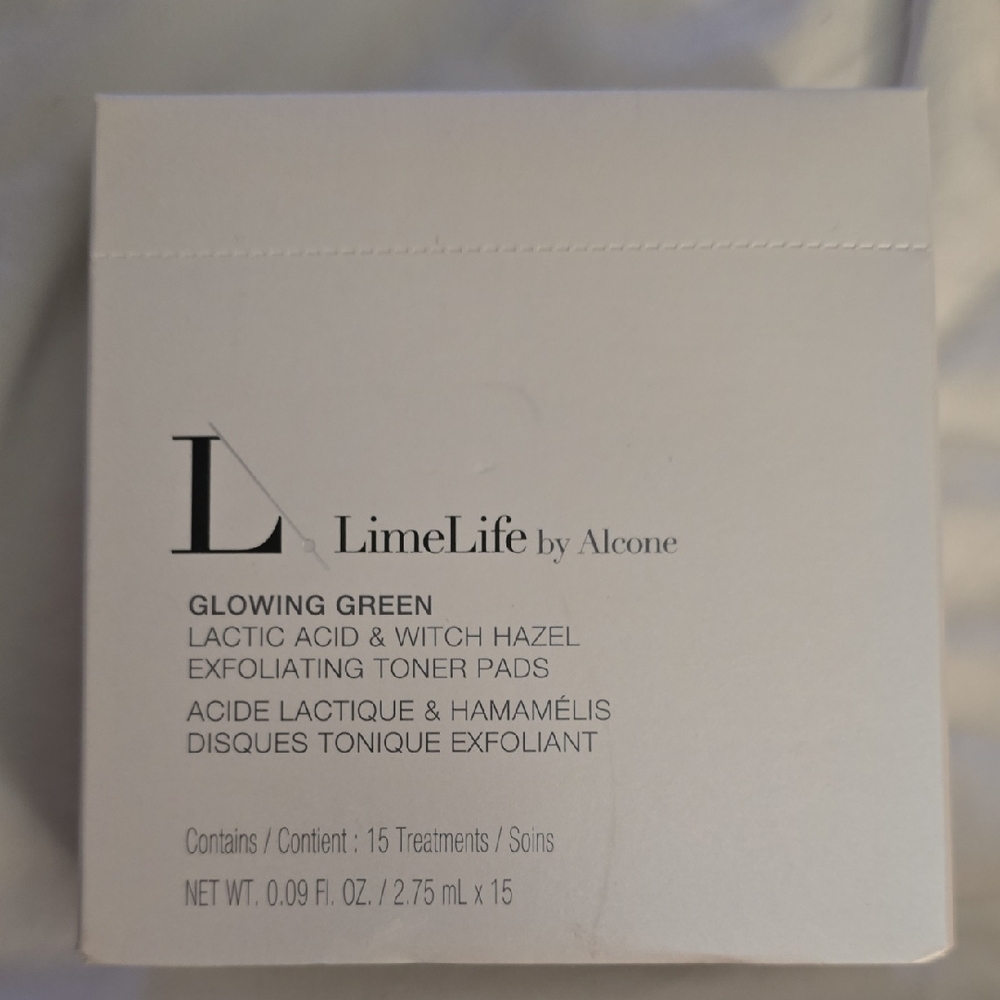 Glowing Green Exfoliating Toner Pads
